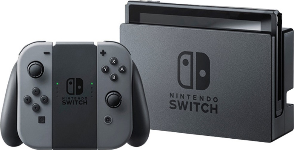Портативна ігрова приставка Nintendo Switch (HAC-001) Gray. Купити